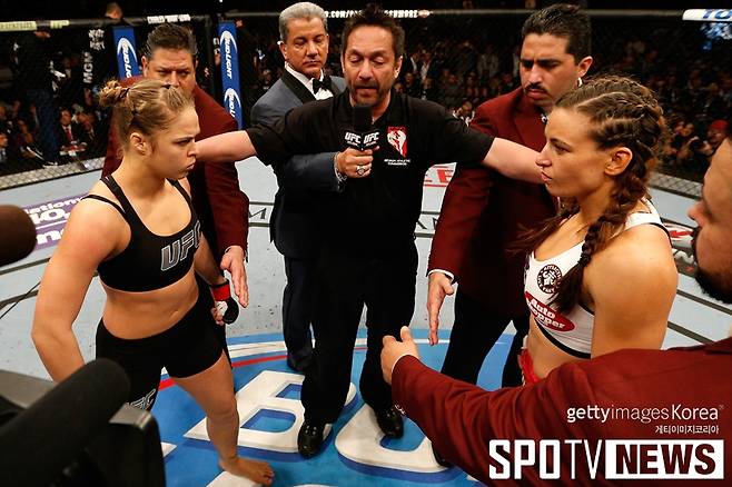 ▲ 미샤 테이트는 복귀를 계획하고 있지 않지만, 상대가 론다 로우지라면 싸울 수 있다고 했다.