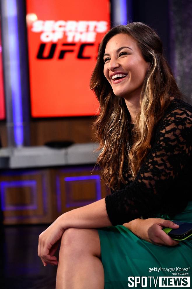 ▲ 미샤 테이트는 한국에서 UFC 대회가 열리면 꼭 한번 방문하고 싶다고 말했다.