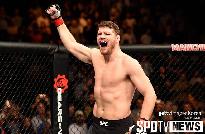 ▲ UFC 미들급 챔피언 마이클 비스핑은 두 번 연속 랭킹 10위 밖 선수와 방어전을 갖는다.