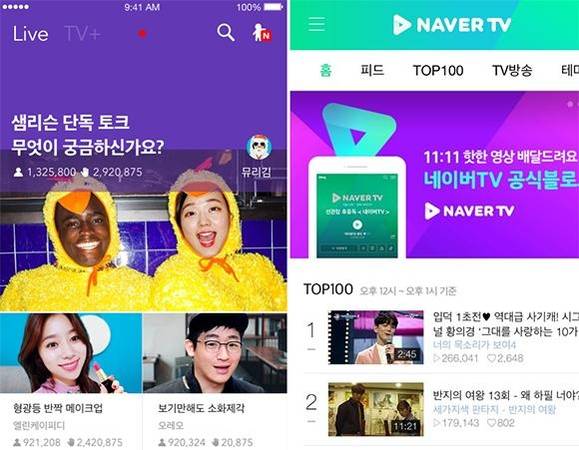네이버와 카카오는 각각 네이버TV와 카카오TV로 동영상 콘텐츠 강화에 나서고 있다. /조선일보DB