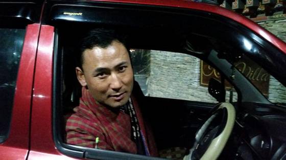 부탄에서 만난 '가장 친절한 사람' 킨장 도르지. 팀푸의 택시운전사.