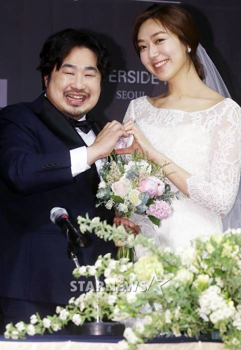 강재준, 이은형/사진=김휘선 기자