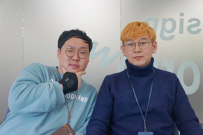 박형석 팀장(좌) 김동균 PD(우)