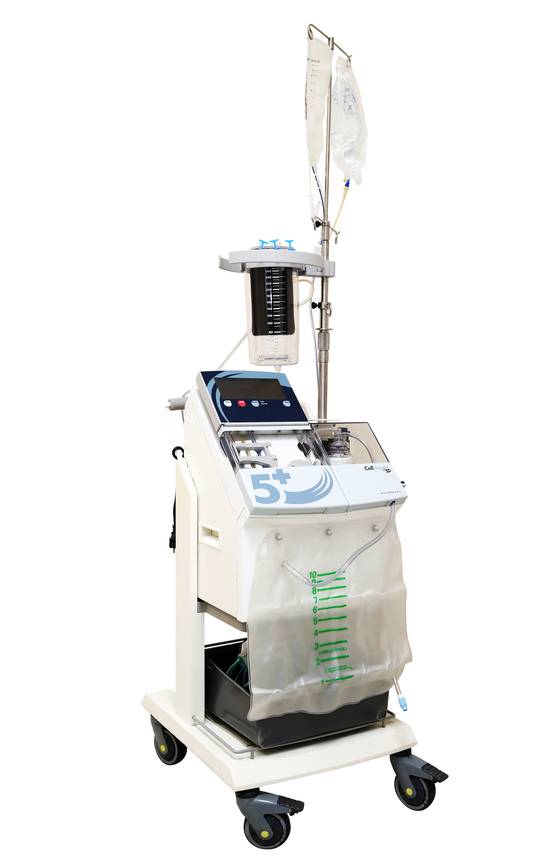 셀 세이버는 수술 중 새는 혈액을모아 적혈구 등을 분리한 뒤 재주입하는 장비다. [사진 고려대 안암병원]