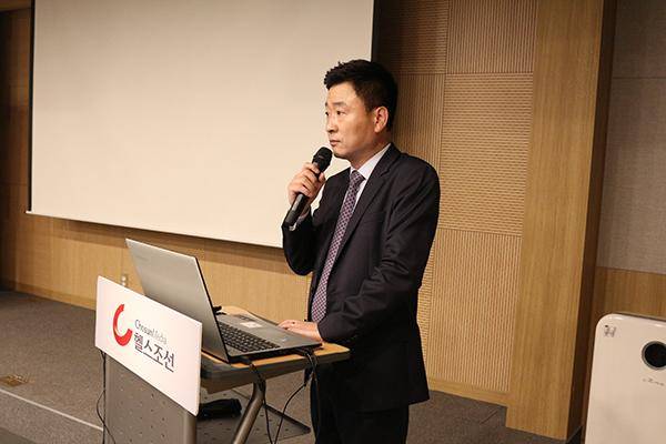 [헬스조선]청중들에게 강의하고 있는 세브란스병원 내분비내과 안철우 교수/사진=헬스조선 DB