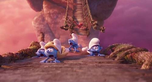 애니메이션 '스머프:비밀의 숲'의 한 장면 [소니픽쳐스 제공]