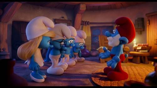 애니메이션 '스머프:비밀의 숲'의 한 장면 [소니픽쳐스 제공]