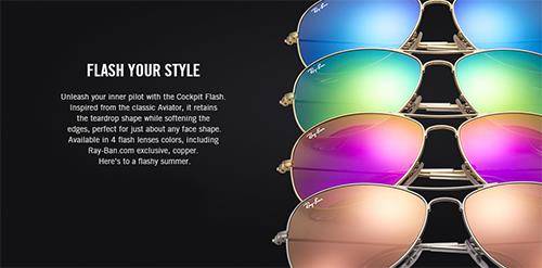 레이밴은 1937년 미 공군의 요청에 따라 뉴욕 소재 의료기기 제조사인 바슈롬이 만든 브랜드이다. 레이밴는 1999년 이탈리아 룩소티카 그룹에 매각됐다.