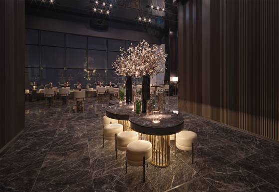 롯데월드타워 123라운지 전경. [사진 태오양스튜디오]