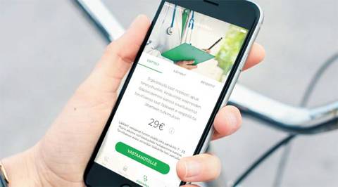 사설 의료기관 메힐라이넨이 지난해 출시한 헬스케어 애플리케이션 ‘오마메힐라이넨’. 사용자가 스마트폰에서 이 앱을 실행해 본인 인증만 받으면 약을 처방받아 집이나 직장으로 배송받을 수 있다. /메힐라이넨