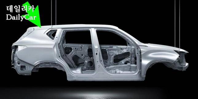 G4 렉스턴 (D필러의 굵기와 쿼터 글래스의 크기는 의문)