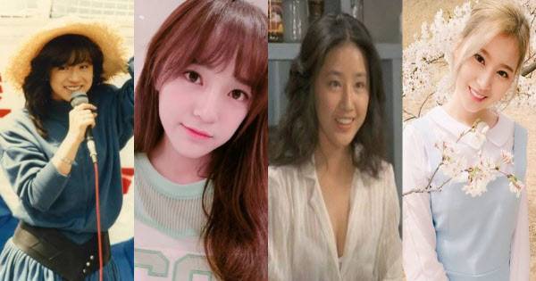 왼쪽부터 나카모리 아키나, 김세정, 이기선, 사나/ 인터넷 캡처