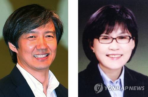 (서울=연합뉴스) 초대 민정수석에 내정된 것으로 알려진 조국 서울대 법학전문대학원 교수(왼쪽)와 인사수석에 내정된 것으로 알려진 조현옥 이화여대 초빙교수(오른쪽). 2017.5.10 [연합뉴스 자료사진]      photo@yna.co.kr