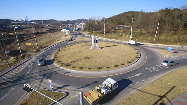 회전 교차로 (이미지 : 국토교통부)