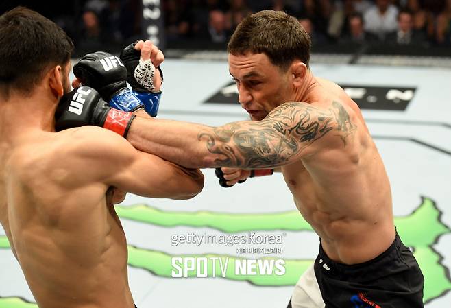 ▲ 프랭키 에드가가 야이르 로드리게스에게 제대로 톱클래스의 높은 벽을 가르쳤다.