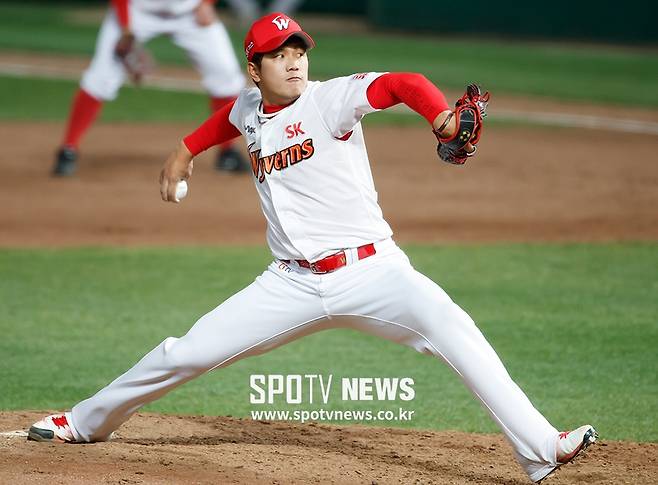 ▲ SK 투수 서진용 ⓒ 한희재 기자