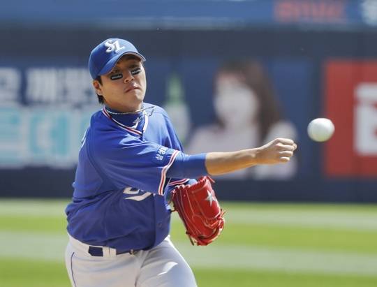 우규민. /사진=삼성 라이온즈 제공