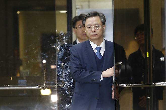우병우 전 청와대 민정수석. 이정아 기자 leej@hani.co.kr