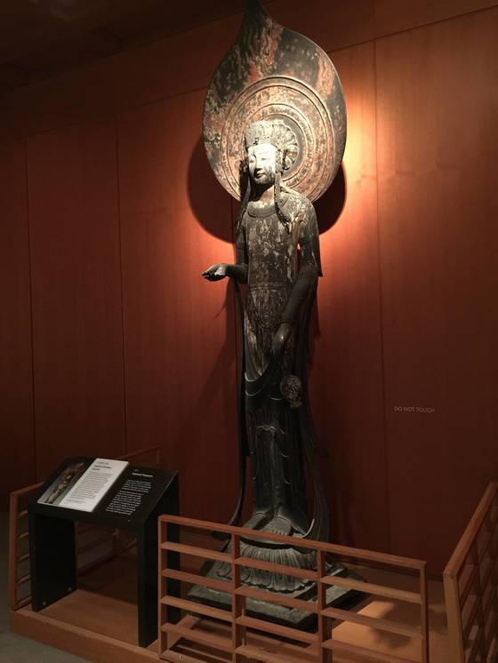 영국박물관(대영박물관) 일본관의 백제관음 모작