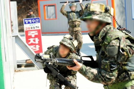 시가전을 가정한 모의 전투훈련 '마일즈' /사진=국방부