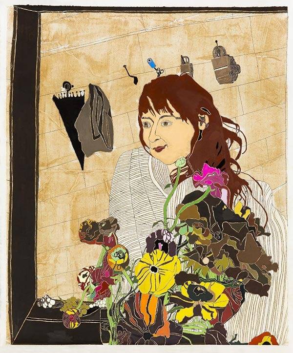 발달장애인 대상 종합미술대전 ‘2016 JW 아트 어워즈’ 대상작인 이대호 씨의 ‘기다림’.