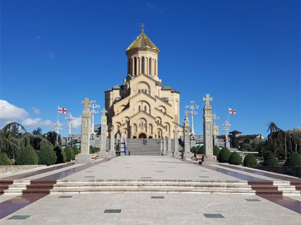 유서 깊은 조지아 트빌리시 시오니 대성당