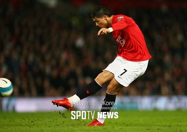 ▲ 맨유의 크리스티아누 호날두.