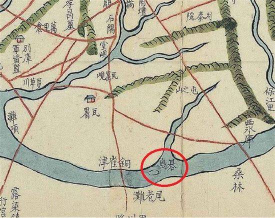 고산자 김정호의 동여도(東輿圖)에 나온 현재 반포 일대. 당시엔 반포섬, 또는 기도(基島)라 표기되기도 했다.(사진=서울시 고지도)