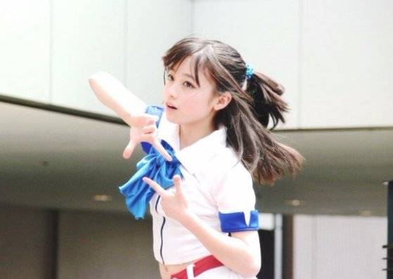 '기적의 한장'이라고 불리는 사진. 이 사진으로 하시모토는 엄청난 인기를 얻었다. [사진 온라인 커뮤니티]