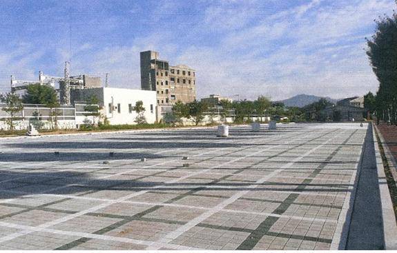 강원 춘천시의 집창촌 ‘난초촌’이 주차장으로 바뀐 후 모습.춘천시 제공