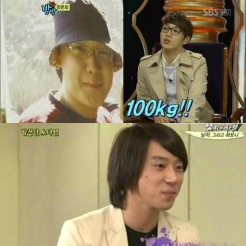 ‘꿀성대’ 이석훈 황치열의 과거 사진이 화제다. 사진=밤밤, 남자의자격 캡처