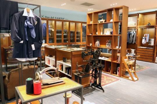 신세계 백화점 강남점에 입점한 맞춤·수선 전문 매장 ‘사르토’ 모습/사진제공=신세계백화점