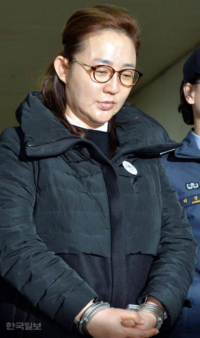 ’비선 진료' 성형외과 원장 김영재씨의 부인 박채윤 와이제이콥스메디칼 대표. 한국일보 자료사진.