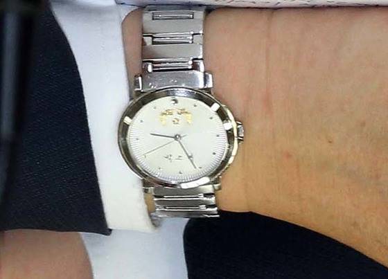 새누리당 조원진 의원 박근혜 대통령 하사품 시계.