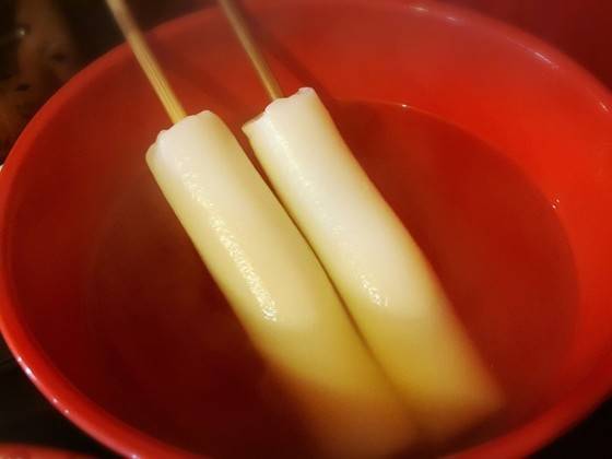 부산의 명물 '물떡' [사진 온라인 커뮤니티]