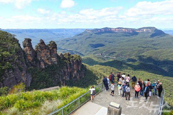 블루마운틴은 시드니 시티에서 약 1시간 30분 거리에 위치한 호주 시드니의 대표 산맥이다. (사진=하이호주 제공)