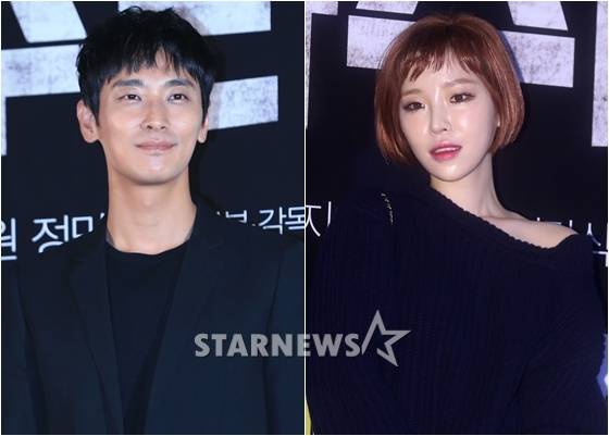 주지훈과 가인 / 사진=스타뉴스