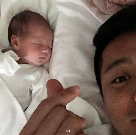 강민호와 딸 하이 [사진 강민호 인스타그램]