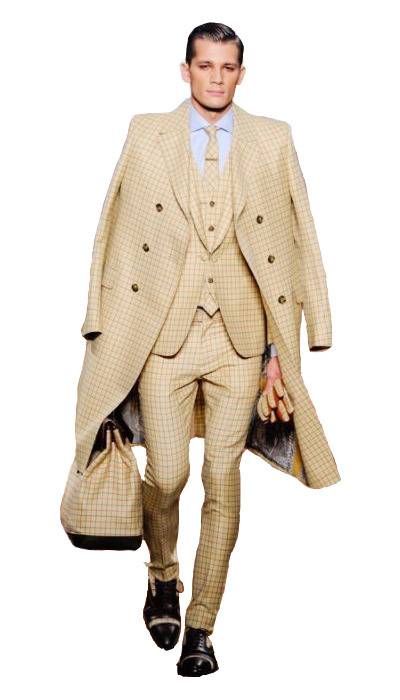 유명 디자이너의 컬렉션에서 선보인 숄더로빙 패션. [에트로]