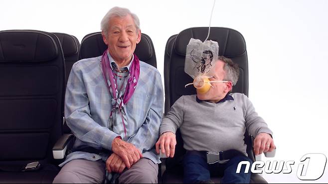 이안 맥켈런(왼쪽), 워윅 데이비스. 영국항공 제공.© News1