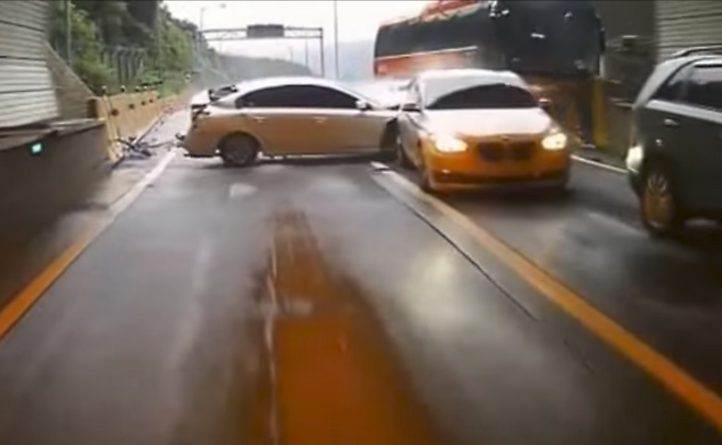 봉평터널 사고당시