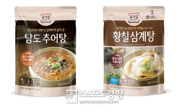 종가집 ‘황칠삼계탕’ ‘남도추어탕’