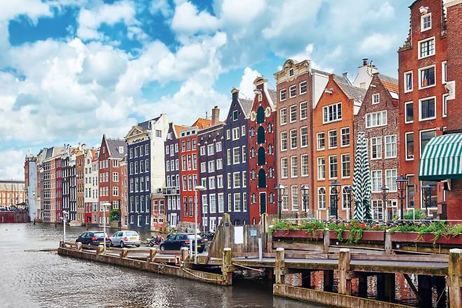 17세기에 만들어진 암스테르담의 운하./ⓒshutterstock_BrianKinney