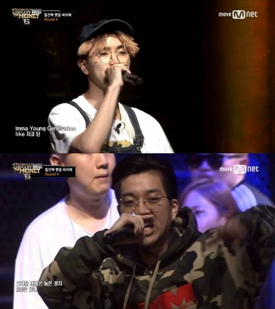 '쇼미더머니6' 올티 추노플로. 사진=Mnet '쇼미더머니6'