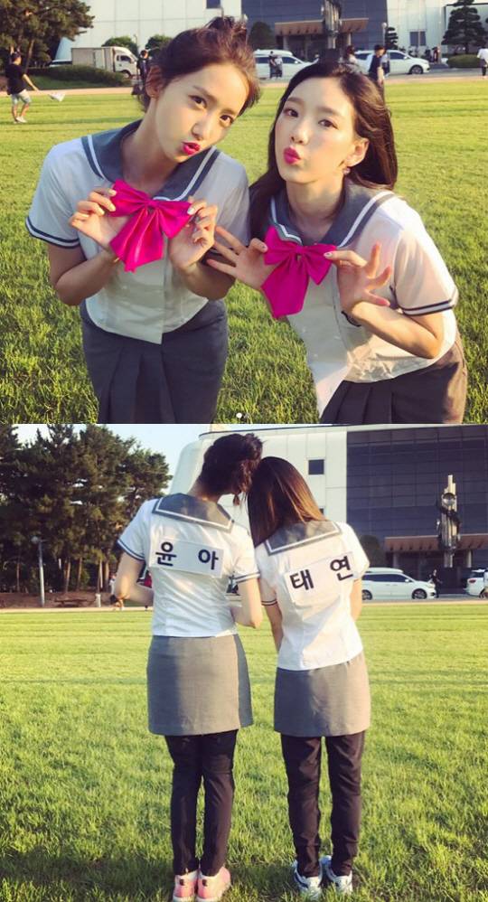 소녀시대 윤아-태연 / 사진=윤아 인스타그램