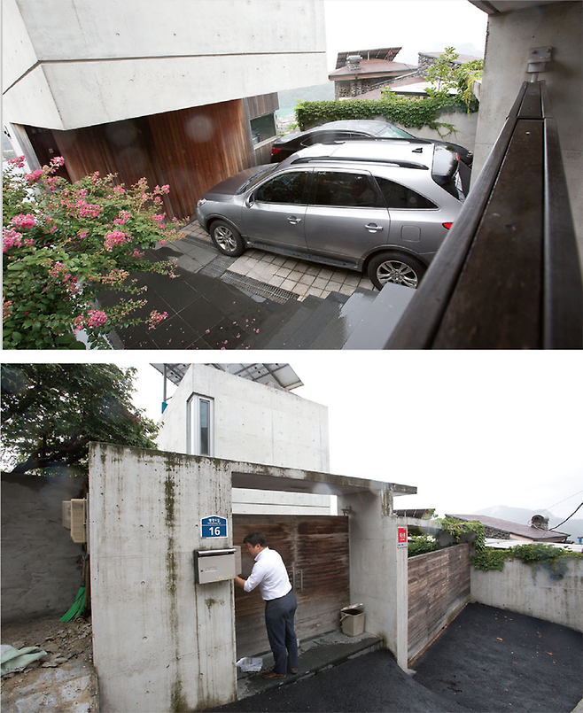 이인규 변호사의 서울 종로구 평창동 자택 © 시사저널 임준선