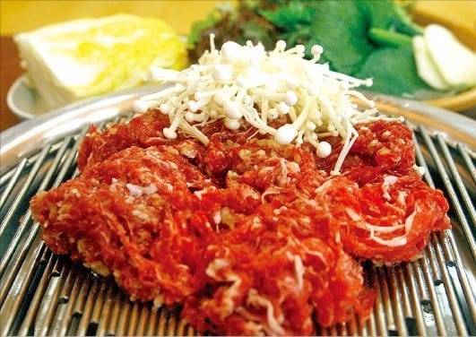 경남 언양식 불고기.