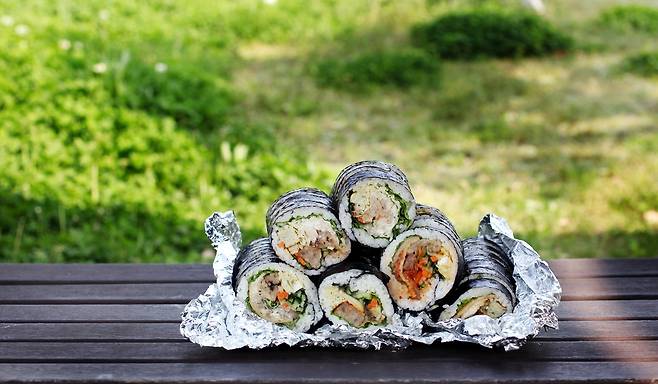 ’다가미’의 여러가지 김밥들