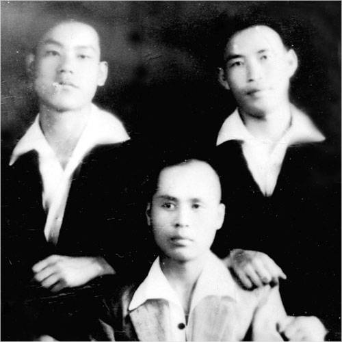 부민관 의거의 세 주역. 왼쪽부터 강윤국, 조문기, 유만수