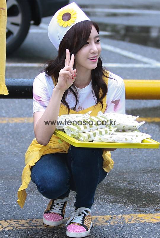 티아라 은정 (뮤직뱅크 출근길)